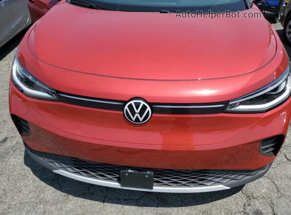 WVGKMPE2XNP071443 2022 VOLKSWAGEN ID.4 Красный Вид подкапотного пространства