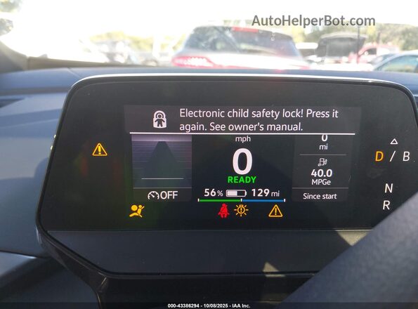 WVGTMPE20MP041371 2021 VOLKSWAGEN ID.4 White Widok tylnych siedzeń