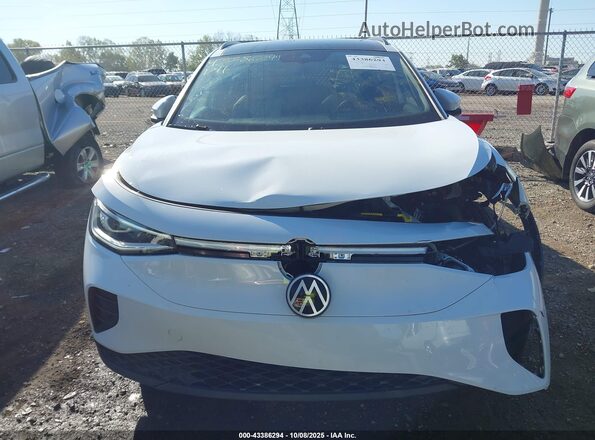 WVGTMPE20MP041371 2021 VOLKSWAGEN ID.4 White Widok zestawu wskaźników