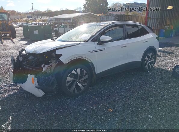 WVGUNPE22NP060457 2022 VOLKSWAGEN ID.4 Белый Передняя левая четверть