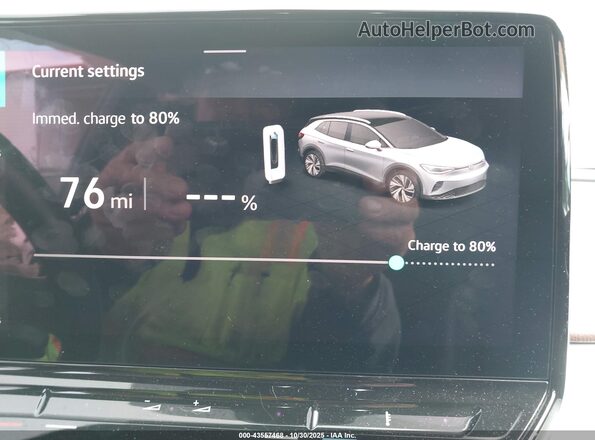 WVGUNPE22NP060457 2022 VOLKSWAGEN ID.4 Белый 