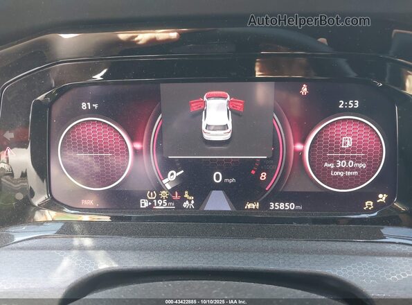 WVW9A7CD4PW188721 2023 VOLKSWAGEN GOLF Белый Вид задних сидений