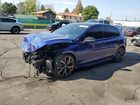 2022 Volkswagen Golf R Синий vin: WVWEB7CD6NW167068