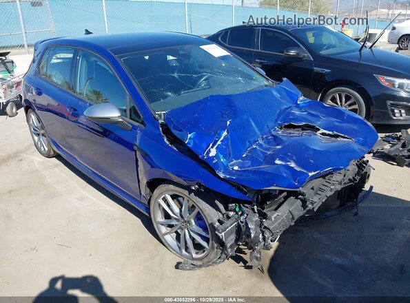 WVWEB7CD8RW231200 2024 VOLKSWAGEN GOLF Синий Передняя правая четверть