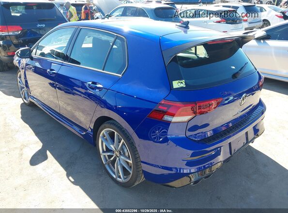 WVWEB7CD8RW231200 2024 VOLKSWAGEN GOLF Синий Задняя левая четверть
