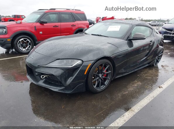 WZ1DB0G06PW061007 2023 TOYOTA GR SUPRA Black წინა მარცხენა ხედი სამი მეოთხედიდან