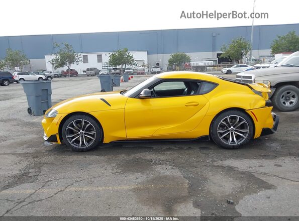 WZ1DB2C07MW042060 2021 TOYOTA GR SUPRA Yellow Панорамний вид салону 360°