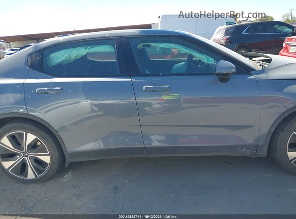 YSMED3KA7PL135779 2023 POLESTAR 2 Gray Սալոնի հետևի տեսք