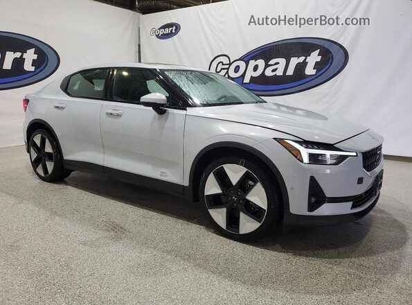 YSMEG3KA2PL146549 2023 POLESTAR 2 Silver Przód prawy