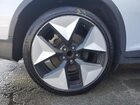 2023 Polestar 2 Silver vin: YSMEG3KA2PL146549 Damage: Right Rear Wheel, Curb Rash, > 12 Inches