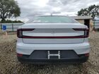 2023 Polestar 2 Gray vin: YSMEG3KA3PL157852 Damage: Deck Lid, Heavy Scratch, 1 To 2 Inches