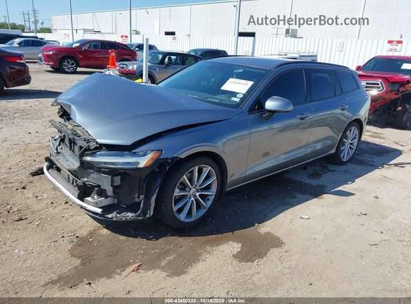 YV1102EK0L2352850 2020 VOLVO V60 Серый Передняя левая четверть