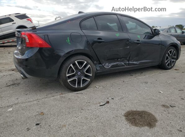 YV140MTL2H2426765 2017 VOLVO S60 Черный Задняя правая четверть