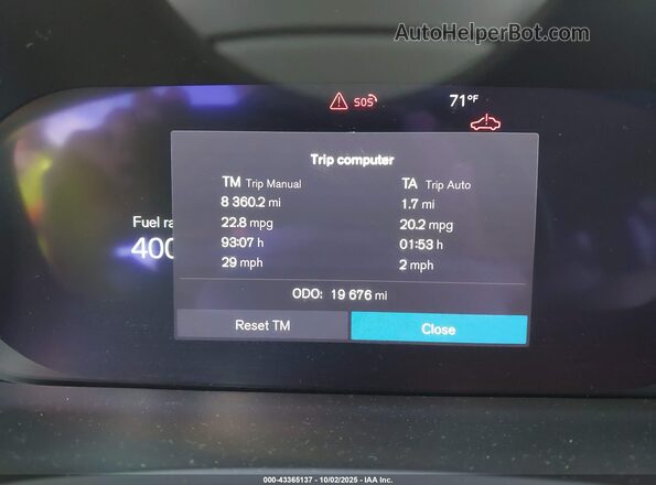 YV40621NXP1921292 2023 VOLVO XC90 Синий Вид задних сидений