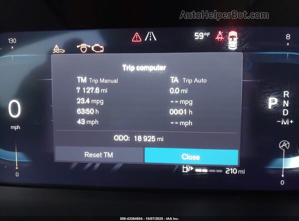 YV4062JB0S1361460 2025 VOLVO XC90 Черный 