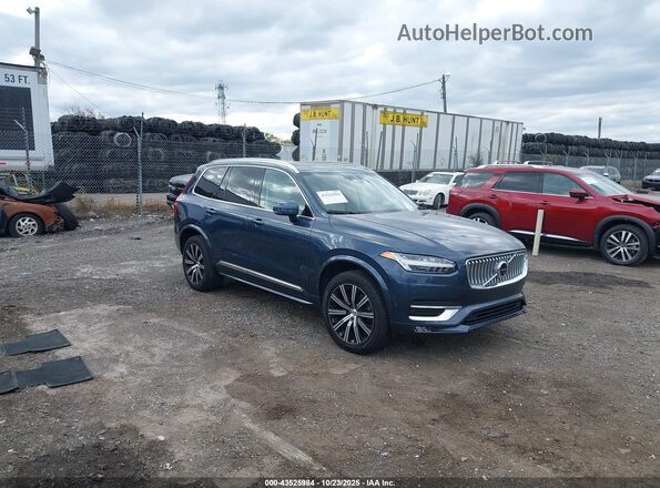 YV4062PN2P1990680 2023 VOLVO XC90 Синий Передняя правая четверть