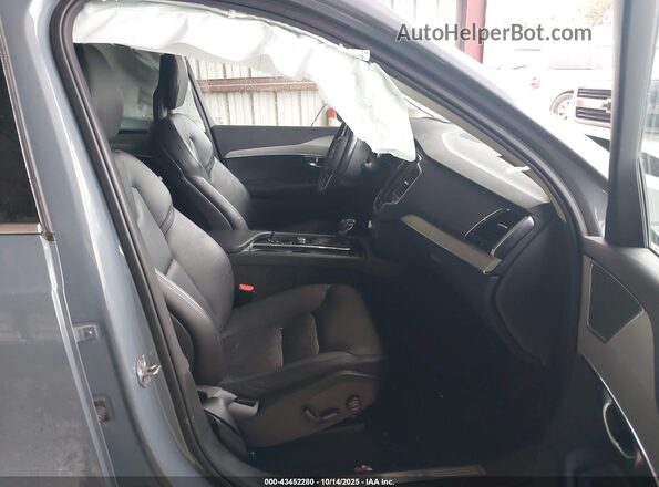 YV4102CK1M1738352 2021 VOLVO XC90 Синий Вид салона спереди