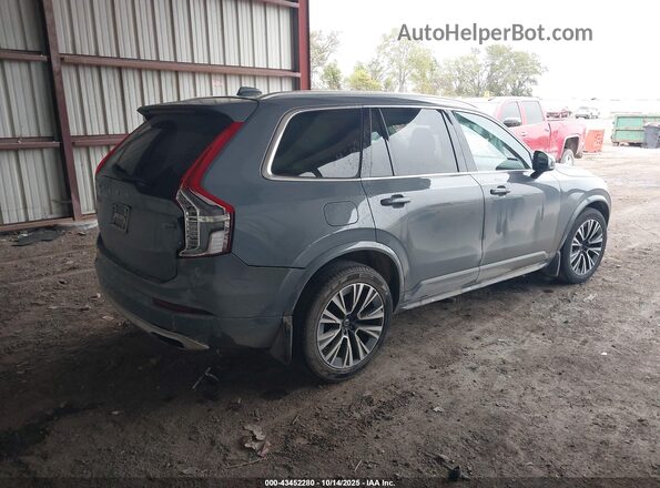 YV4102CK1M1738352 2021 VOLVO XC90 Синий Задняя правая четверть