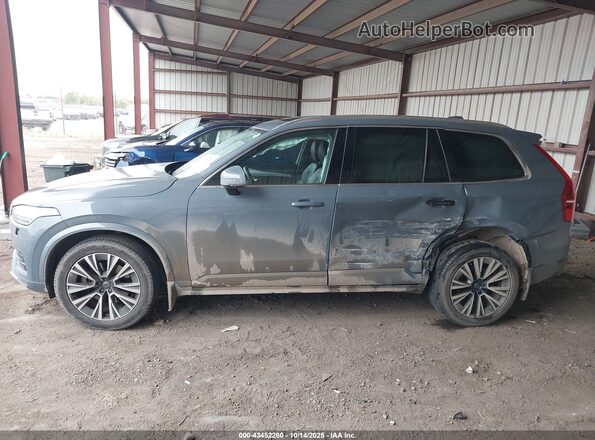 YV4102CK1M1738352 2021 VOLVO XC90 Синий Панорамный вид салона 360°
