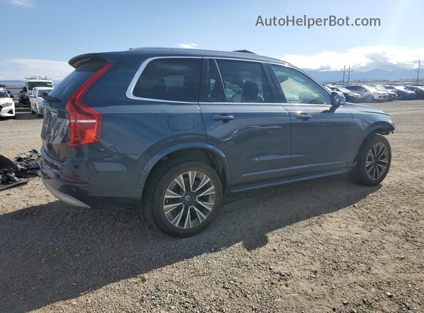 YV4102CK6N1834429 2022 VOLVO XC90 Синий Задняя правая четверть