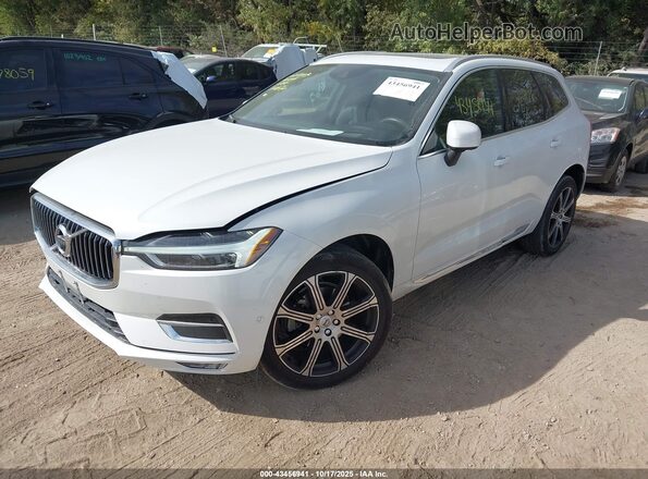 YV4102RL5M1710876 2021 VOLVO XC60 Белый Передняя левая четверть