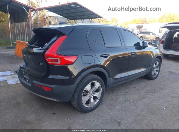 YV4162UK2M2496646 2021 VOLVO XC40 Черный Задняя правая четверть