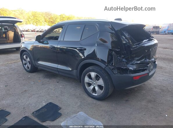 YV4162UK2M2496646 2021 VOLVO XC40 Черный Задняя левая четверть