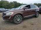 2016 Volvo Xc60 T6 Platinum Brown vin: YV449MRM6G2914950