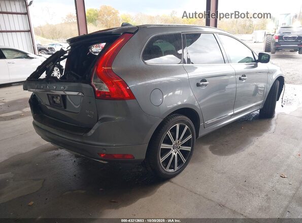 YV4902RM6G2784897 2016 VOLVO XC60 Серый Задняя правая четверть