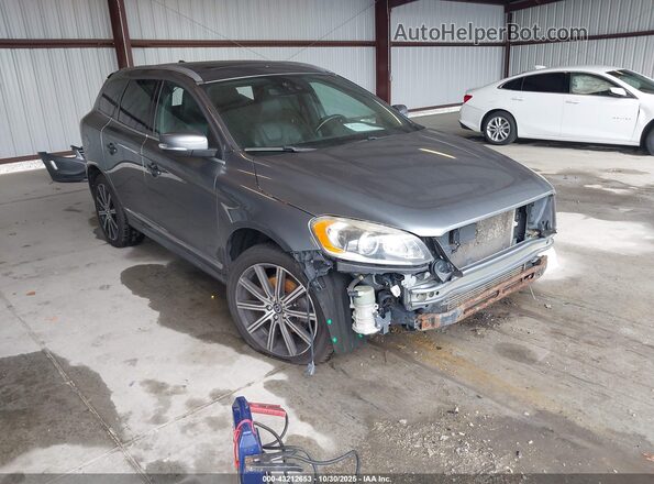 YV4902RM6G2784897 2016 VOLVO XC60 Серый Передняя правая четверть