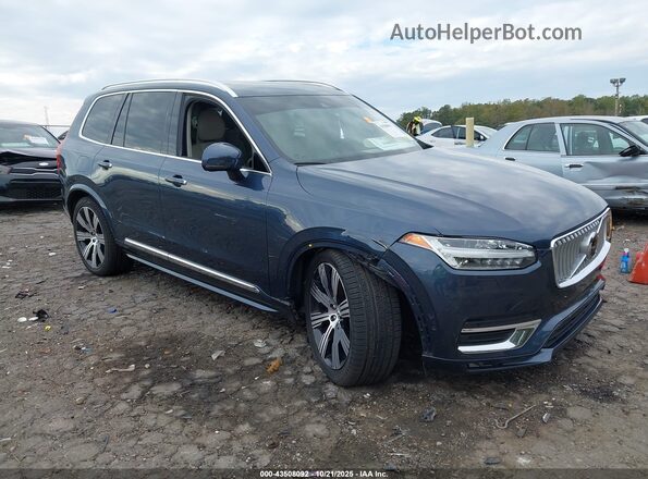 YV4A22PL0M1754152 2021 VOLVO XC90 Dark Blue Передняя правая четверть