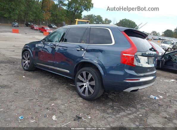 YV4A22PL0M1754152 2021 VOLVO XC90 Dark Blue Задняя левая четверть
