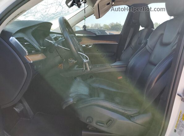 YV4A22PL2K1436546 2019 VOLVO XC90 Белый Вид салона спереди