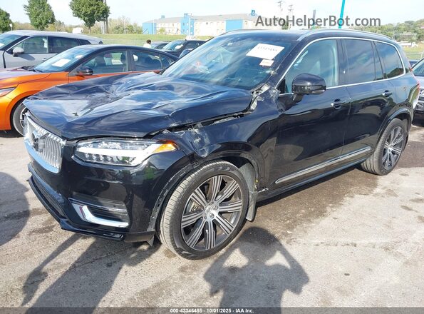 YV4A22PL3N1787759 2022 VOLVO XC90 Черный Передняя левая четверть