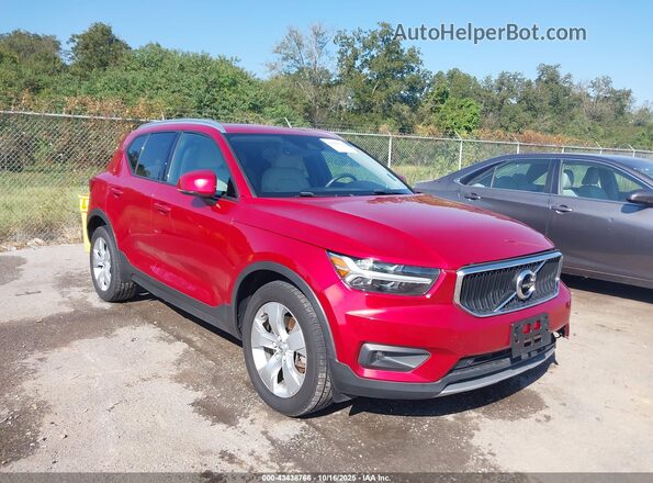 YV4AC2HK1M2531518 2021 VOLVO XC40 Красный Передняя правая четверть
