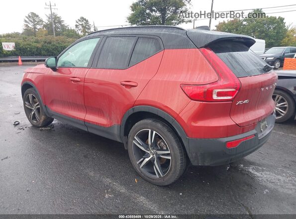YV4AC2HM1M2481544 2021 VOLVO XC40 Red Rear left