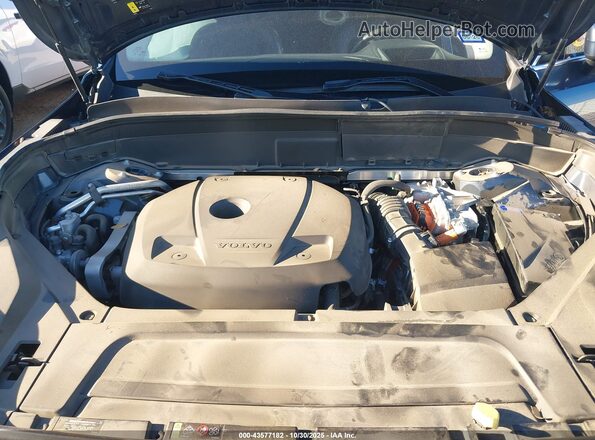 YV4BR00L3M1758310 2021 VOLVO XC90 RECHARGE PLUG-IN HYBRID Синий Вид сзади