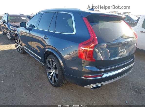 YV4BR00L3M1758310 2021 VOLVO XC90 RECHARGE PLUG-IN HYBRID Синий Задняя левая четверть