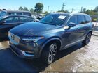 2022 Volvo Xc90 Recharge Plug-in Hybrid Inscription Expression Синий vin: YV4BR00Z7N1821219