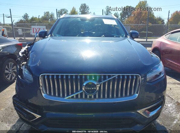 YV4BR00Z7N1821219 2022 VOLVO XC90 RECHARGE PLUG-IN HYBRID Синий Вид щитка приборов