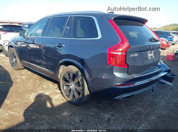 YV4BR0CL6M1761858 2021 VOLVO XC90 RECHARGE PLUG-IN HYBRID Синий Задняя левая четверть
