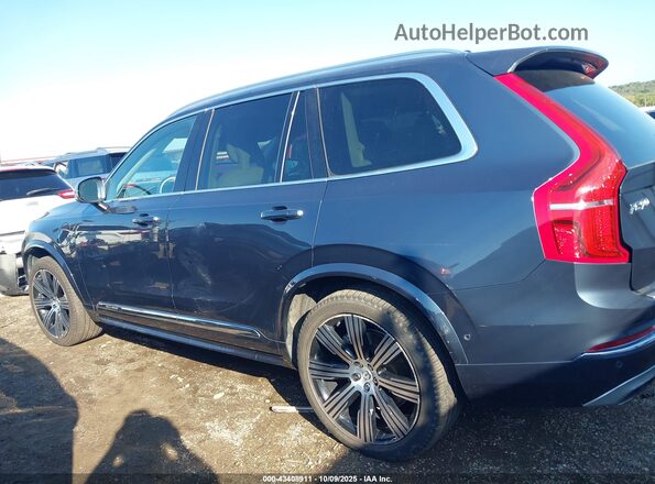 YV4BR0CL6M1761858 2021 VOLVO XC90 RECHARGE PLUG-IN HYBRID Синий Панорамный вид салона 360°
