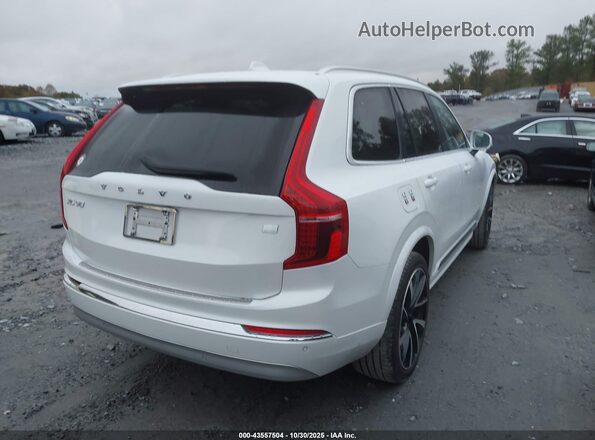 YV4BR0CZ1N1790674 2022 VOLVO XC90 RECHARGE PLUG-IN HYBRID White Tył prawy