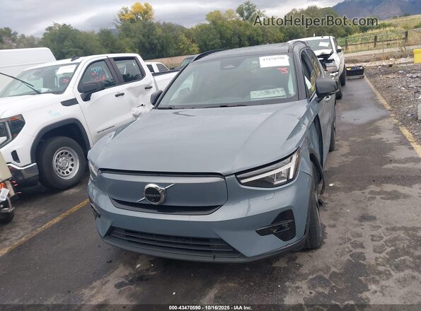 YV4ED3UM5P2987389 2023 VOLVO XC40 RECHARGE PURE ELECTRIC Gray Vista del cuadro de instrumentos