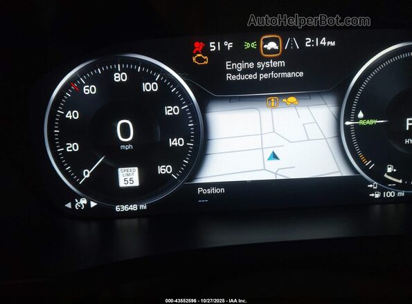 YV4H600L5N1828197 2022 VOLVO XC90 RECHARGE PLUG-IN HYBRID Белый Вид задних сидений