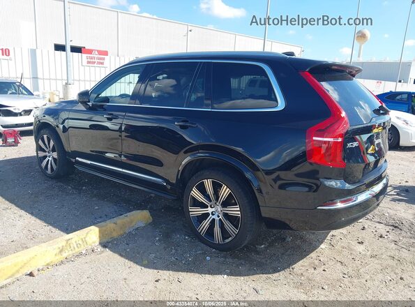 YV4H60CE4R1238009 2024 VOLVO XC90 RECHARGE PLUG-IN HYBRID Black Tył lewy