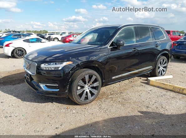 YV4H60CE4R1238009 2024 VOLVO XC90 RECHARGE PLUG-IN HYBRID Black Przód lewy