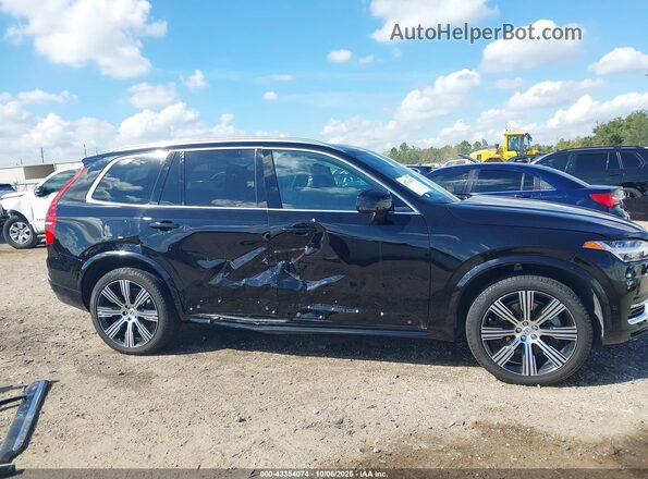 YV4H60CE4R1238009 2024 VOLVO XC90 RECHARGE PLUG-IN HYBRID Black Widok wnętrza 360 stopni