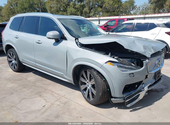 YV4H60PF4S1325076 2025 VOLVO XC90 PLUG-IN HYBRID Серый Передняя правая четверть