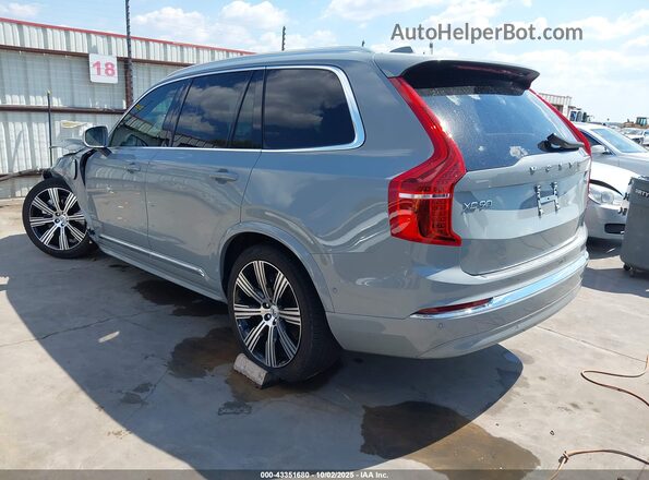 YV4H60PF4S1325076 2025 VOLVO XC90 PLUG-IN HYBRID Серый Задняя левая четверть
